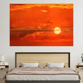 Оранжев изгев - картина пано за стена - Thumbnail 1