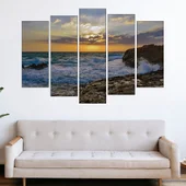 Божествен залез над айя напа - картина пано за стена - Thumbnail 3