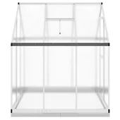 Оранжерия - поликарбонат- стоманена основа- 169x169x202 см - Thumbnail 3