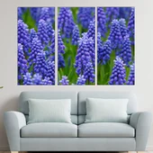 Син гроздов зюмбюл - картина пано за стена - Thumbnail 2