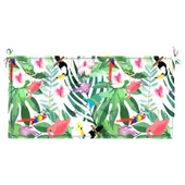 Възглавница за градинска пейка шарена 100x50x4 см оксфорд плат - VL361115 - Thumbnail 4