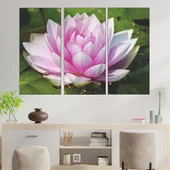 Водна лилия в езеро - картина пано за стена - Thumbnail 2