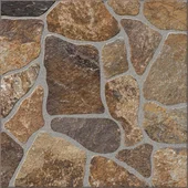 Гранитогрес 45x45 см Кастро кафяв 6568 KAI - Thumbnail 4