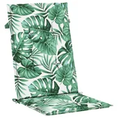 Възглавници за столове  2 бр на зелени листа текстил - VL361244 - Thumbnail 5