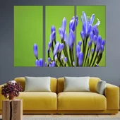 Цъфтяща лавандула  - картина пано за стена - Thumbnail 2