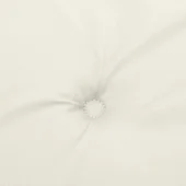 Възглавница за градинска пейка меланж кремава 180x50x7 см плат - VL4002566 - Thumbnail 6