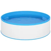 Басейн с линер, 350x90 см, бял - Thumbnail 2