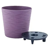 Саксия с дренаж Ø23.5 см лилава Фюжън - Thumbnail 1
