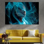 Женско лице - абстракция - картина пано за стена - Thumbnail 1