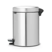 Кошче за баня 5 л NewIcon Matt Steel BRABANTIA - Thumbnail 2