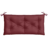 Възглавници за градински пейки 2 бр виненочервени 100x50x7 см - VL4002595 - Thumbnail 6