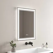 Огледало за баня с LED осветление 60x80 см Лиона INTER CERAMIC - Thumbnail 2