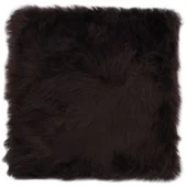 Подложки за столове 2 бр кафяви 40x40 см естествена овча кожа - VL283886 - Thumbnail 2