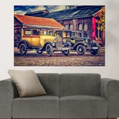 Ретро автомобил FORD - картина пано за стена - Thumbnail 1