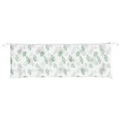 Възглавница за градинска пейка с листа 150x50x7 см оксфорд плат - VL361617 - Thumbnail 4