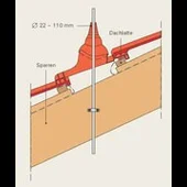Накрайник за антена DuroVent червен BRAMAC - Thumbnail 3