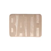 Постелка за баня BATH с Memory пяна бежова INTER CERAMIC - Thumbnail 1