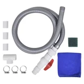 Фонтан за басейн, стомана, 64x30x52 см, сребрист - Thumbnail 7