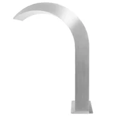 Фонтан за басейн, стомана, 45x30x65 см, сребрист - Thumbnail 4