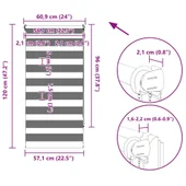 Възглавници за столове с облегалка 2 бр светлосини Оксфорд плат - VL361886 - Thumbnail 10