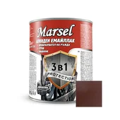 Алкиден емайллак 3в1 вишнево червен 500 мл MARSEL - Thumbnail 1