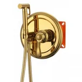 Смесител за вграждане за душ Ескада злато INTER CERAMIC - Thumbnail 1