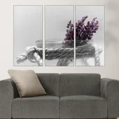 Декорация с лавандула - картина пано за стена - Thumbnail 2