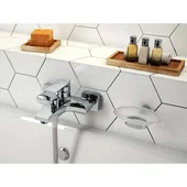 Стенен смесител за вана/душ Algeo Square - FERRO - Thumbnail 3