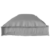 Диван възглавници за пейка 2 бр. Сиво 150x40x8 см Оксфордска тъкан - VL42001709 - Thumbnail 4