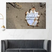 Изгорена музика - картина пано за стена - Thumbnail 1