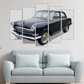 Ретро автомобил - Волга - картина пано за стена - Thumbnail 3