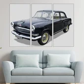 Ретро автомобил - Волга - картина пано за стена - Thumbnail 2