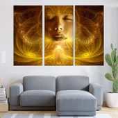 Композиция жена и магия - картина пано за стена - Thumbnail 2