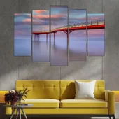 Мост над морето - картина пано за стена - Thumbnail 3