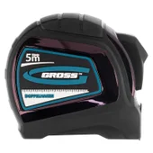 Ролетка с двустранен накрайник 5 м x 19 мм Doppelhaken GROSS - Thumbnail 1