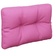 Палетна възглавница, розова, 50x40x12 см, текстил - Thumbnail 2