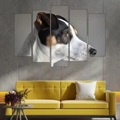 Портрет на куче Джак Ръсел  - картина пано за стена - Thumbnail 3