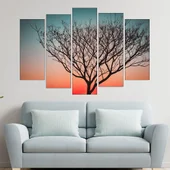 Залез и дърво - картина пано за стена - Thumbnail 3