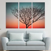 Залез и дърво - картина пано за стена - Thumbnail 2