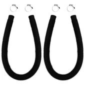 Извити соларни отоплителни панели за басейн 2 бр 72,5x46 см - Thumbnail 9