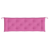 Възглавници за градински пейки 2 бр розови 150x50x7 см плат - VL361714 - Thumbnail 6