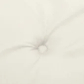 Възглавници за столове 2 бр меланж кремави 100x50x4 см плат - VL4002451 - Thumbnail 8