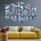 Цветен чакъл - картина пано за стена - Thumbnail 3