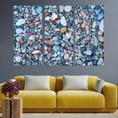 Цветен чакъл - картина пано за стена - Thumbnail 2