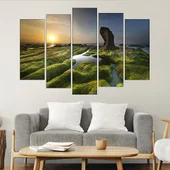 Каменно крайбрежие - картина пано за стена - Thumbnail 3