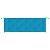 Възглавници за градински пейки 2 бр Светлосин 150x50x7 см плат - VL361701 - Thumbnail 6