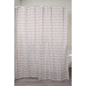 Душ завеса за баня 180х200 см бежова ICSC 193 INTER CERAMIC - Thumbnail 1