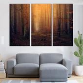 Есенна гора по здрач - картина пано за стена - Thumbnail 2