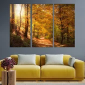 Горска пътека през есента - картина пано за стена - Thumbnail 2