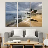 Каменист плаж на остров Фукок - картина пано за стена - Thumbnail 2